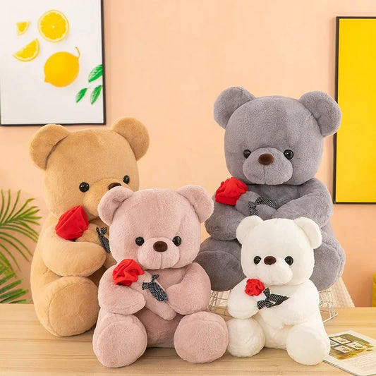 Valentine’s Day Roses Teddy Bear Plush Toy